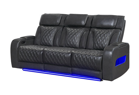 U8611 Blanche Power Reclining Sofa with PHR and LED