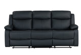 U6026 Pu 72A Reclining Sofa with LED