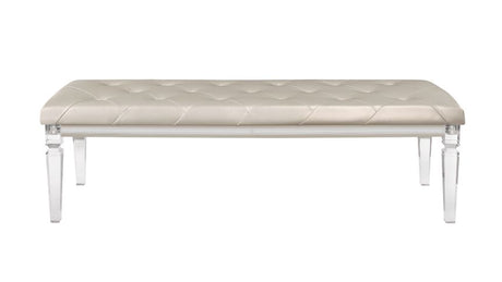 PARIS CHAMPAGNE BEDROOM ACCESSORY - galleria furniture outlet