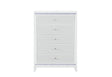 Alina White Chest with LED