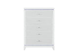 Alina White Chest with LED