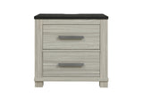 ASHLEY BROWN NIGHTSTAND W/USB & SPEAKER