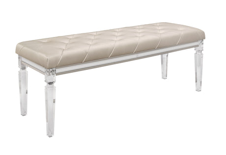 PARIS CHAMPAGNE BEDROOM ACCESSORY - galleria furniture outlet