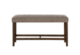 D4355 BROWN BAR TABLE BENCH
