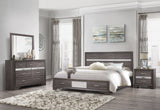 SEVILLE GREY QUEEN BED DRESSER MIRROR NIGHTSTAND