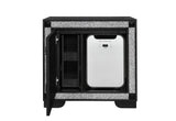 SOLEIL CHARCOAL NIGHTSTAND WITH COOLER AND SPEAKER