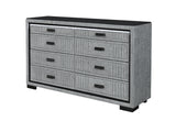 ISABELLA GREY DRESSER WITH LED