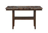 D4355 BROWN BAR TABLE
