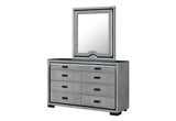ISABELLA GREY MIRROR WITH LED
