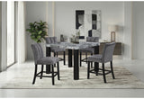 D5473 BAR TABLE AND 6 D06 BAR STOOLS