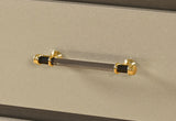 GENESIS GOLD NIGHTSTAND WITH LED