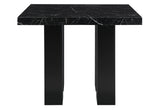 D04 BLACK BAR TABLE + 6 D04BS