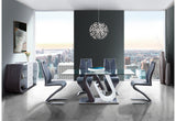 D4127N DINING TABLE + 8 D4127N DINING CHAIRS