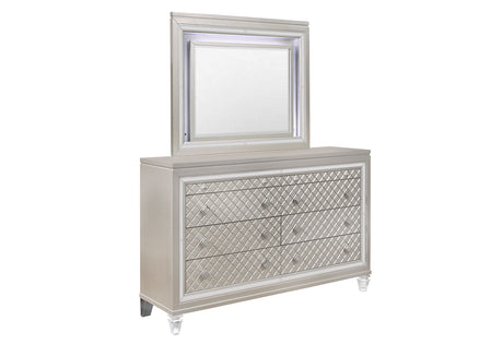 PARIS CHAMPAGNE DRESSER - galleria furniture outlet