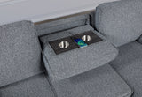 U0808 DARK GREY REVERSIBLE SOFA BED