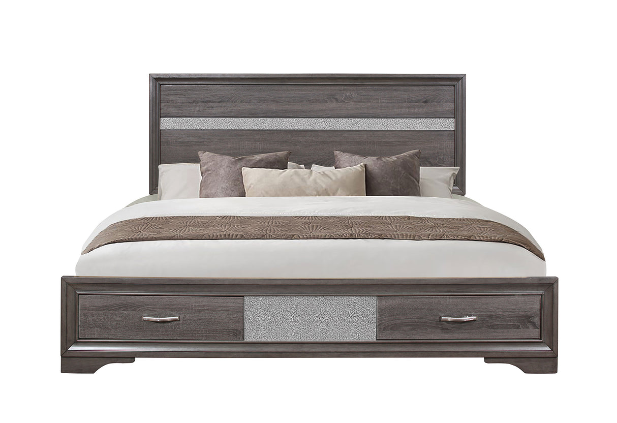 SEVILLE GREY FULL BED