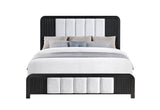 Beckett White/Black Bed