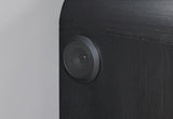 Beckett White/Black Nightstand with LED, Cooler and Speaker