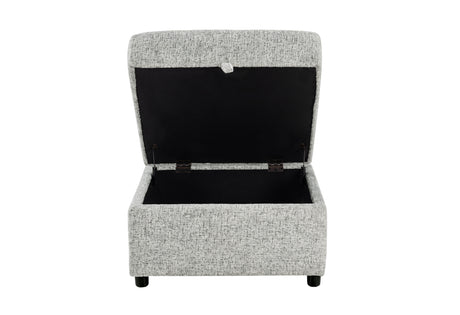 U9401 Nickel Sofa Bed Ottoman with Storage