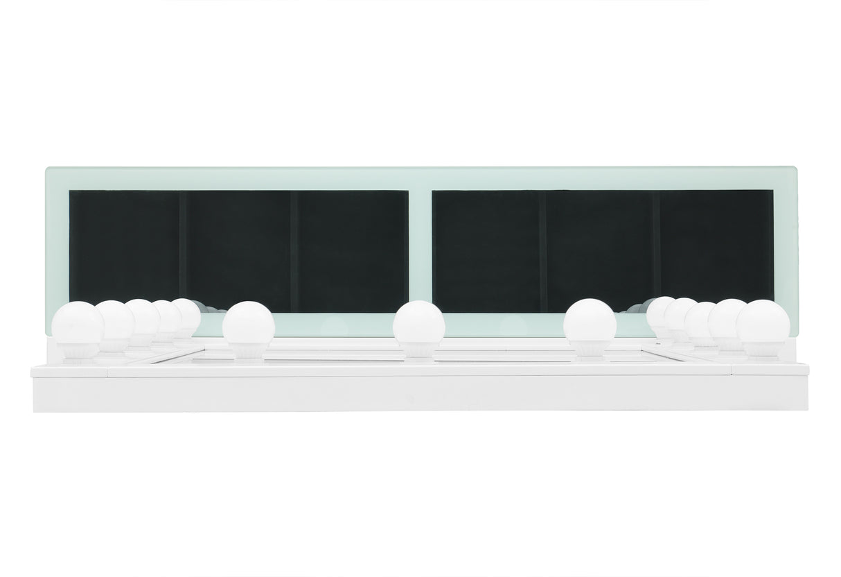 ELLA WHITE VANITY WITH SPEAKER