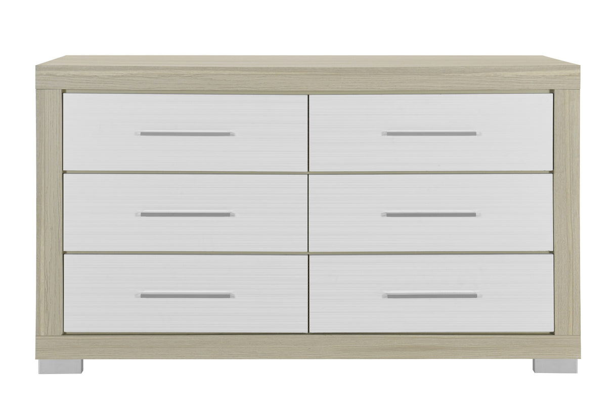 EMMA NATURAL/WHITE DRESSER