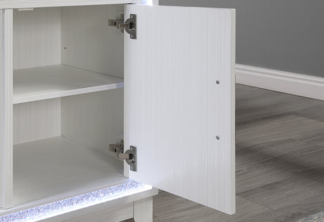 Lily Ent Unit 72 Inch with LED, Speakers, Crystal Inserts