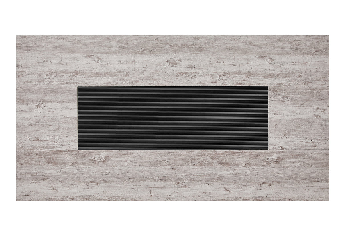 D8030 DINING TABLE WITH STORAGE DRAWERS AND STORAGE DOOR