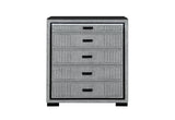 ISABELLA GREY CHEST WITH LED