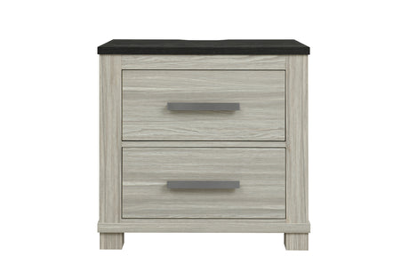 Ashley Brown Nightstand W/USB & Speaker