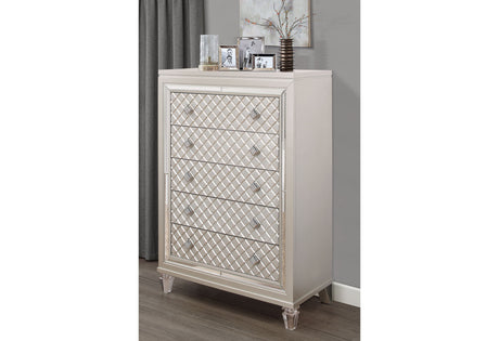 PARIS CHAMPAGNE CHEST - galleria furniture outlet