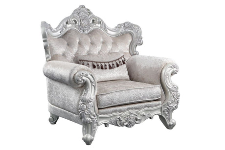 Galaxy Home Melrose Chair in Silver image
