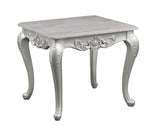Galaxy Home Melrose End Table in Silver image