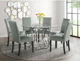 Elements International Merlin Round Dining Table