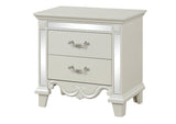 Galaxy Home Milan Nightstand in White image