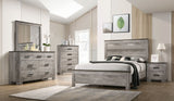 Elements International Millers Cove 7 Drawer Dresser in Gray