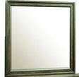 Elements International Chatham Mirror in Warm Gray image