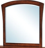 Elements International Jenny Mirror in Medium Espresso Lacquer image