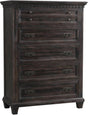 Elements International Morrison Chest in Smokey Gray Oak Lacquer image
