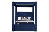 Galaxy Home Monica Full Bed in Navy
