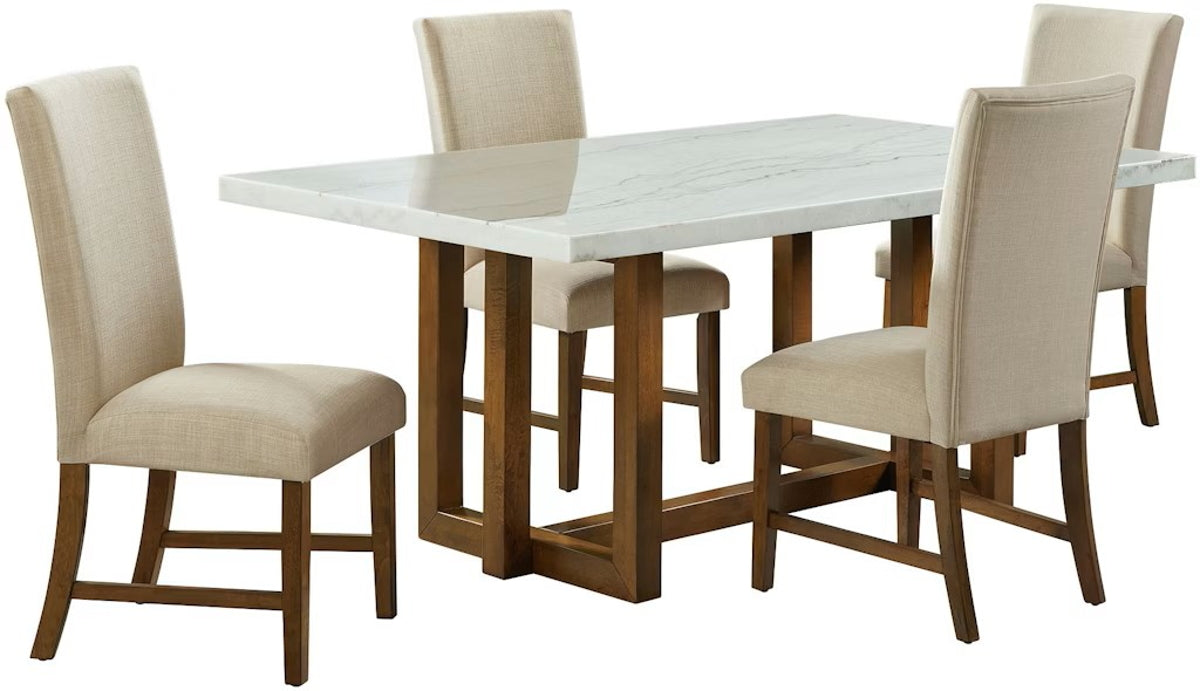 Elements International Morris Side Chair in Espresso