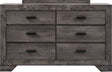 Elements International Nathan Dresser in Gray Oak Lacquer image