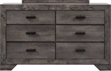 Elements International Nathan Dresser in Gray Oak Lacquer image
