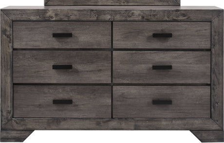 Elements International Nathan Dresser in Gray Oak Lacquer image