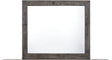 Elements International Nathan Mirror in Gray Oak Lacquer image