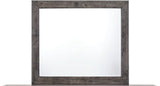 Elements International Nathan Mirror in Gray Oak Lacquer image