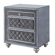 Crown Mark Furniture Voltare Nightstand in Dark Grey image