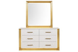 Galaxy Home Obsession Dresser in White