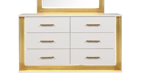 Galaxy Home Obsession Dresser in White image