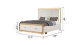 Galaxy Home Obsession King Bed in White
