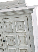 Elements International Olivia White Nightstand